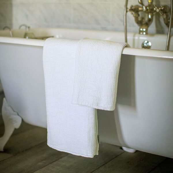 100% Pure Linen Women's Sauna Towel Wrap (2)