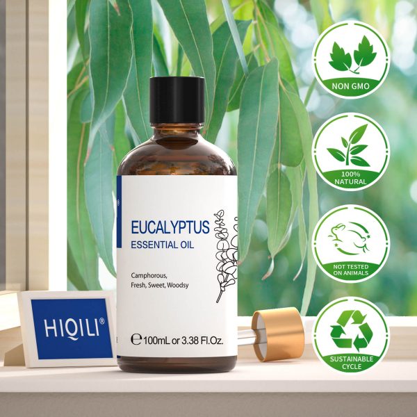 100% Pure Nature Eucalyptus Oil for Sauna Aromatherapy (2)